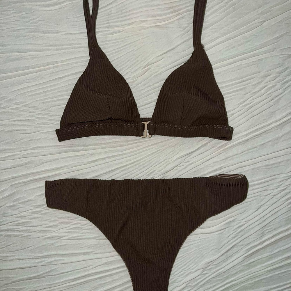 Acacia Swimwear Brown Bikini Set